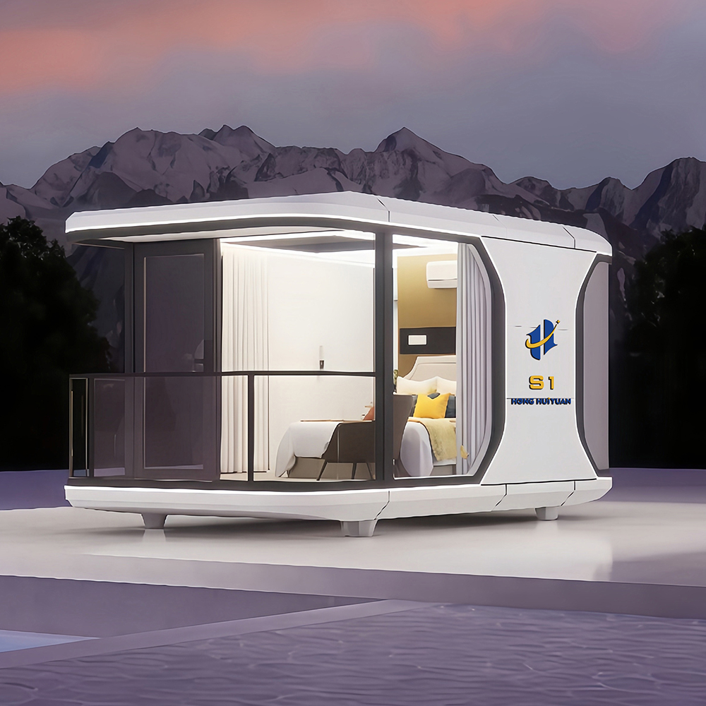 S1 standardi esivalmistettu modulaarinen kapselitalo