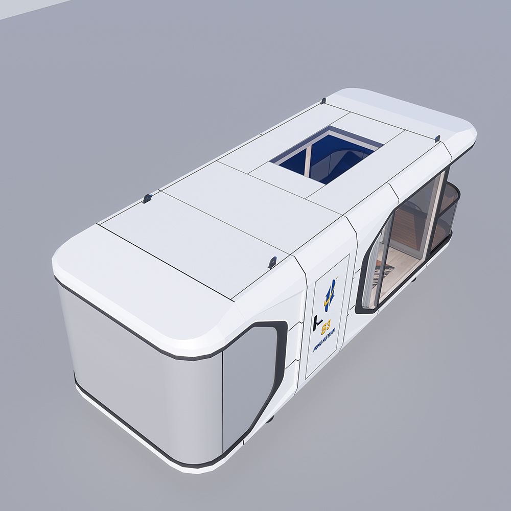 S3-standardin esivalmistettu älykäs modulaarinen koti
